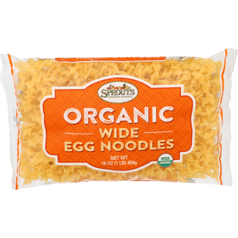 Sprouts Organic Wide Egg Noodles (16 oz) Instacart