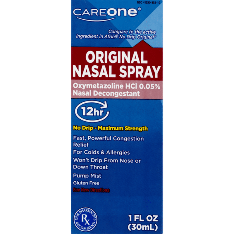 nasal spray directions