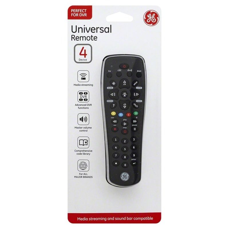GE Remote, Universal, 4 Device (1 each) Instacart