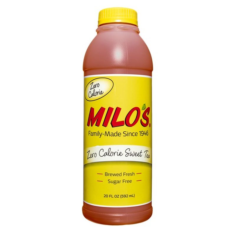 Milo's Zero Calorie Sweet Tea (20 fl oz) - Instacart