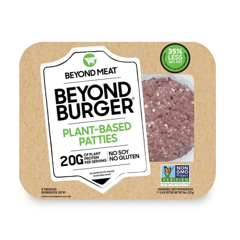 Beyond Meat PlantBased Patties (2 ct) from Walmart Beyond Meat PlantBased Patties (2 ct) from Walmart