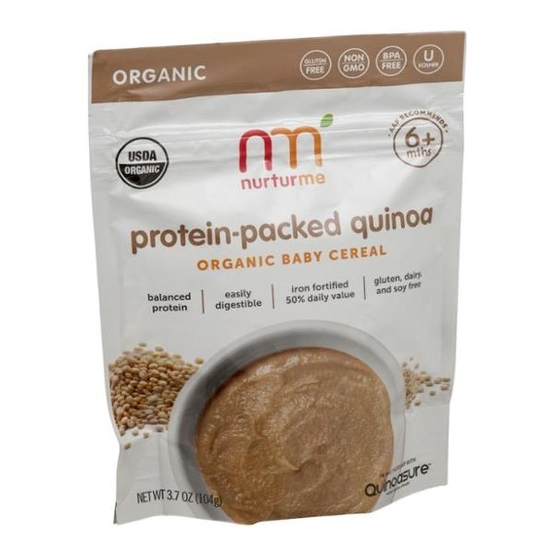 nurturme organic quinoa baby cereal