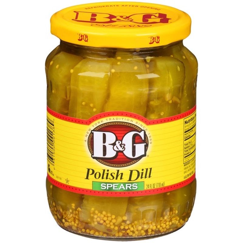 B&g Polish Dill Spears (24 fl oz) Instacart