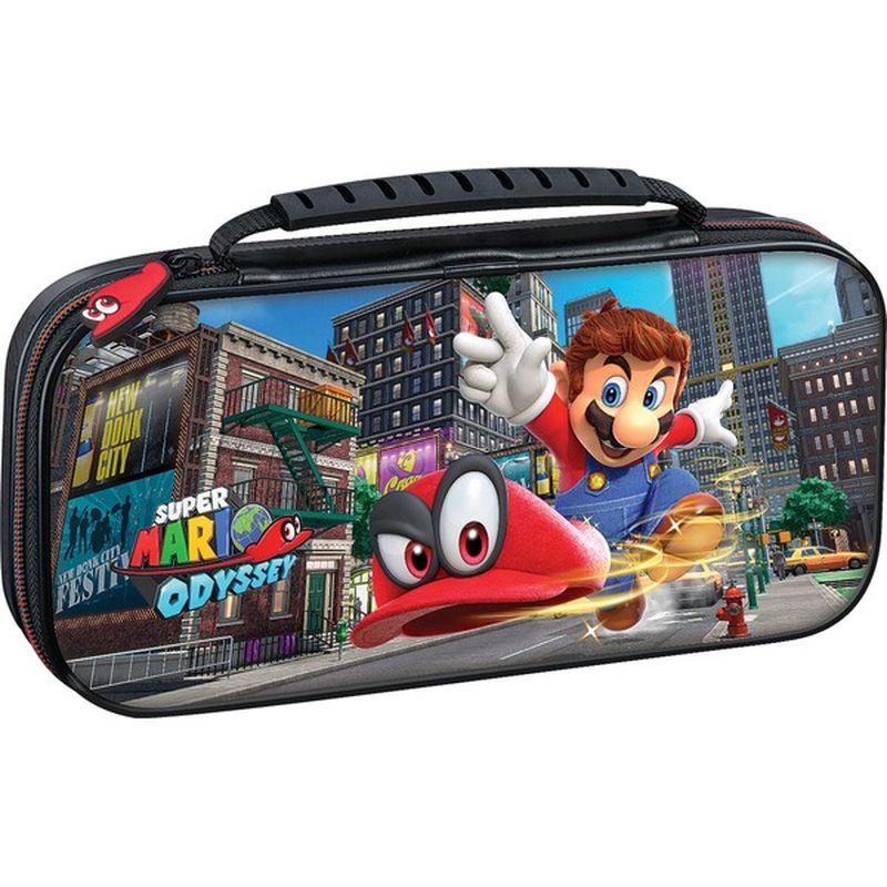 RDS Nintendo Switch Super Mario Odyssey Game Deluxe Travel Case