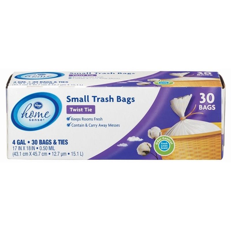 kroger small trash bags