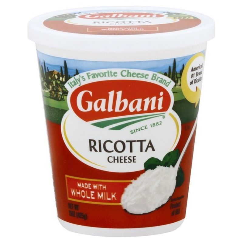 Galbani Whole Milk Ricotta (15 Oz) From Ideal Food Basket - Instacart