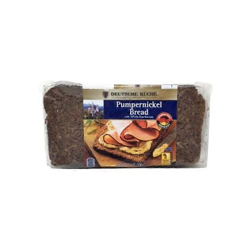 Deutsche Kuche German Pumpernickel Bread 17 6 Oz Instacart