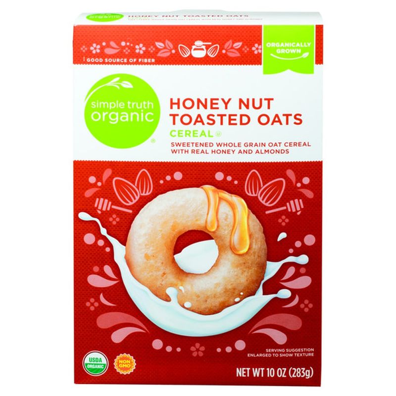 Simple Truth Organic Honey Nut Toasted Oats Cereal