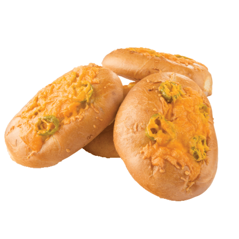 White Telera Rolls With Jalapenos & Cheese (4 ct) Instacart