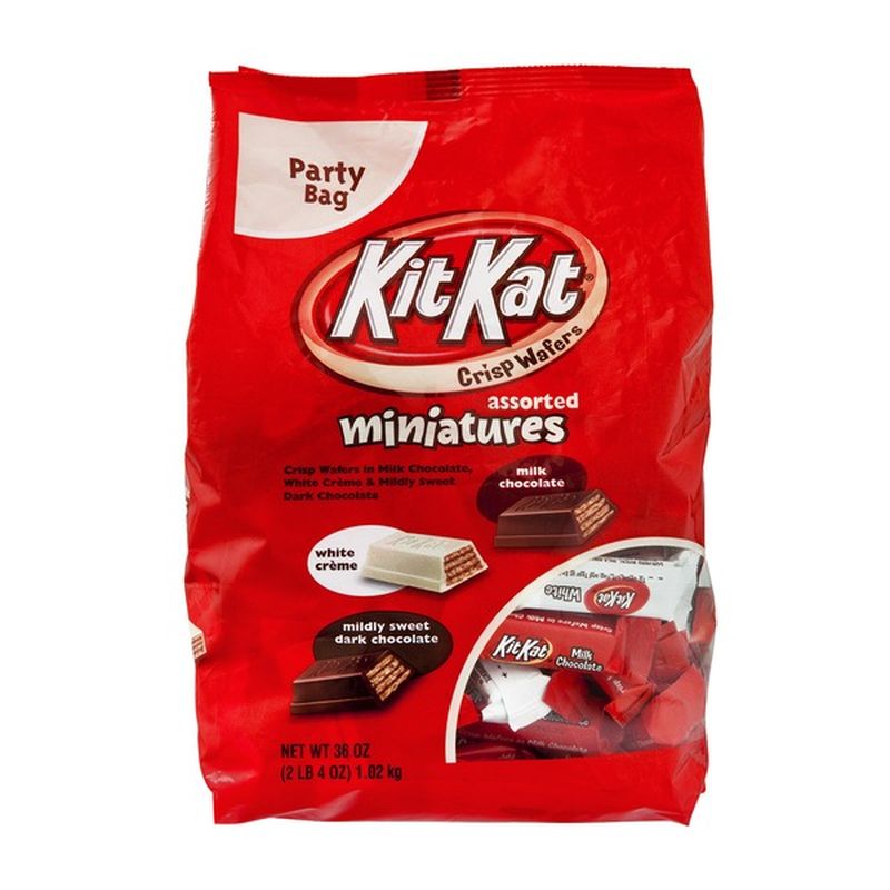 Kit Kat Assorted Miniatures Party Bag (36 oz) Instacart