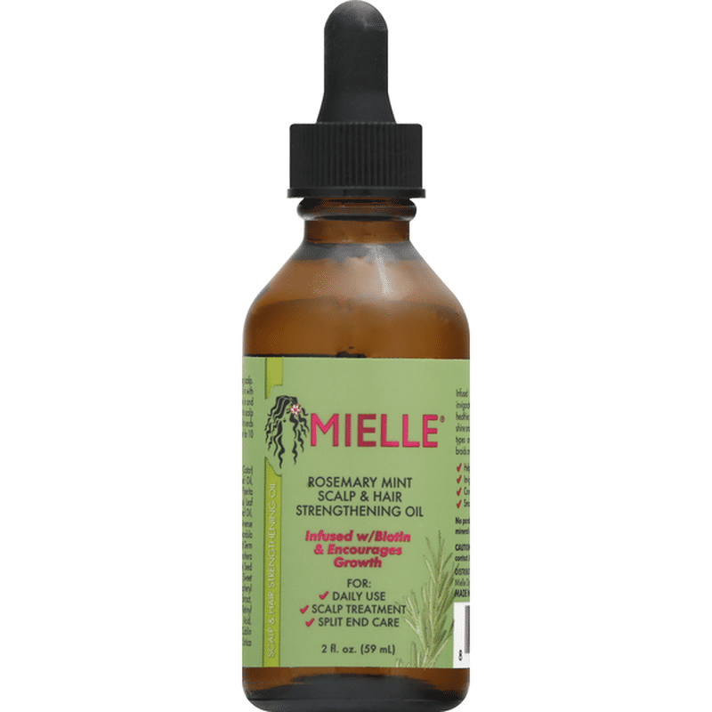 Mielle Scalp And Hair Strengthening Oil Rosemary Mint 2 Oz Instacart 4596