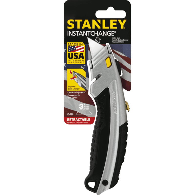 Stanley Utility Knife, Retractable (1 each) Instacart
