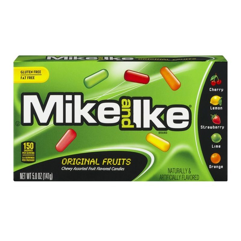 Mike and Ike Candy, Original Fruits (5 oz) Instacart