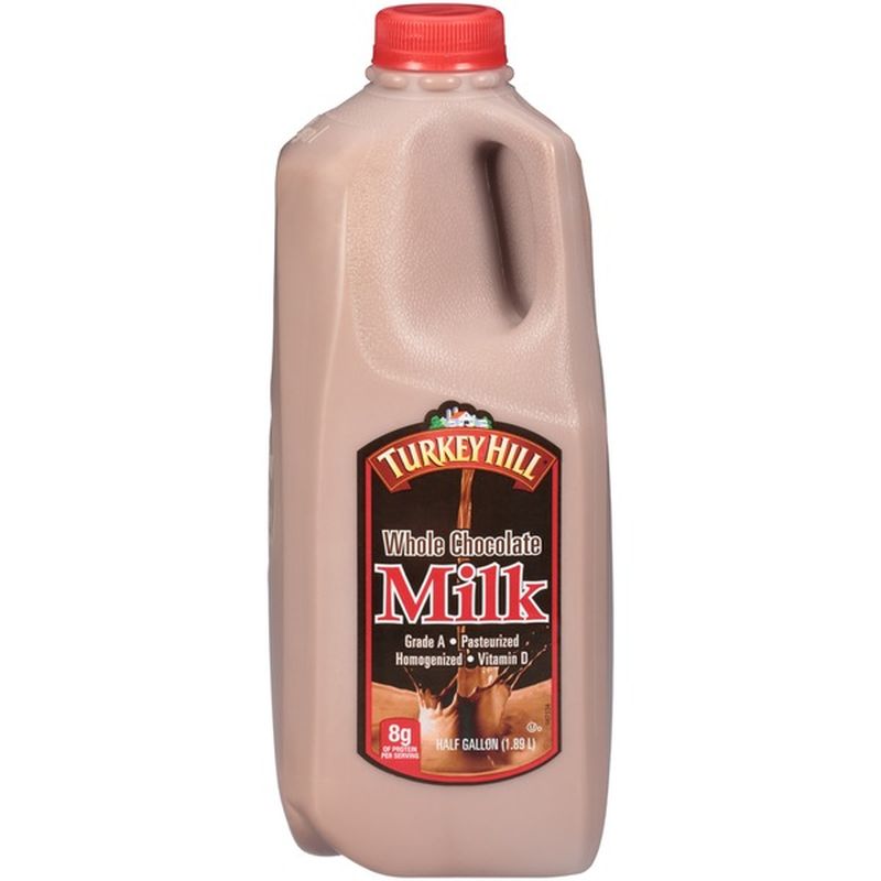 Turkey Hill Whole Chocolate Milk (0.5 gal) from Wegmans Instacart