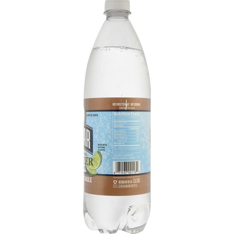 Polar Seltzer, 100% Natural, Ginger Lime Mule