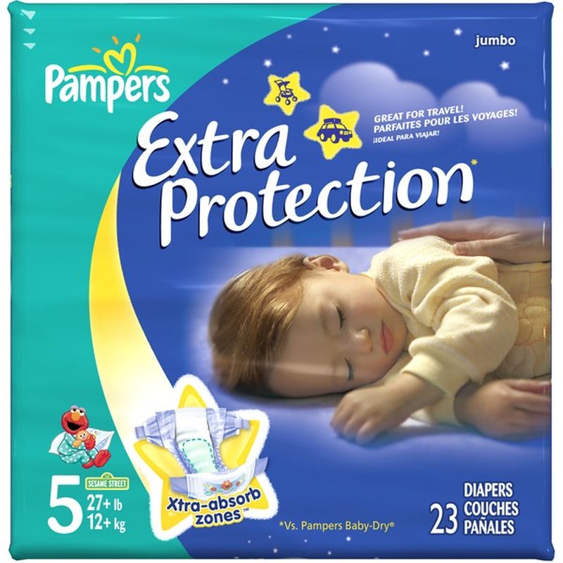 pampers extra protection size 6