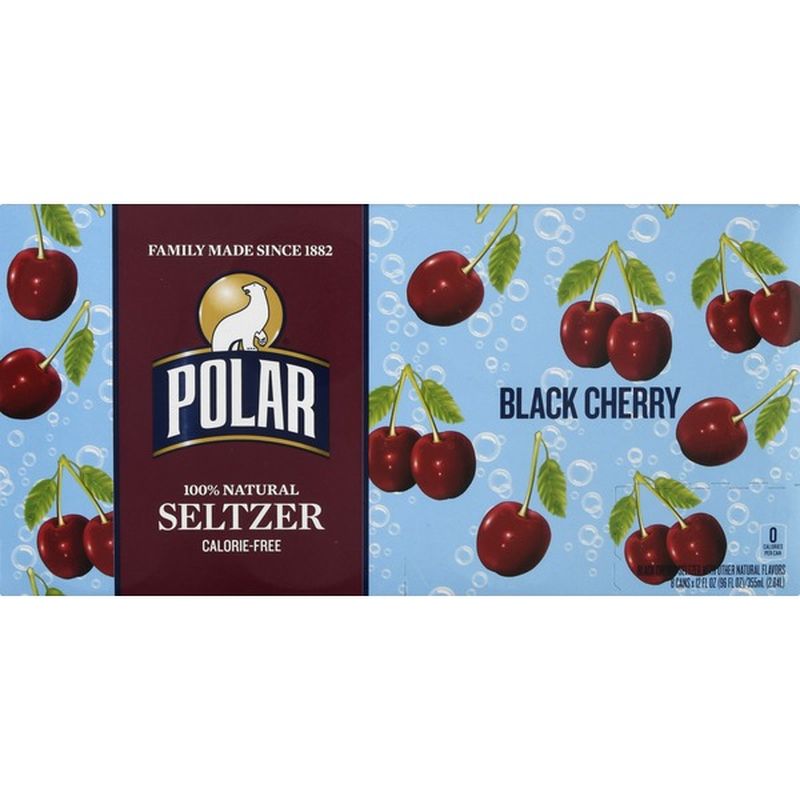 Polar Seltzer, Black Cherry (8 each) Instacart