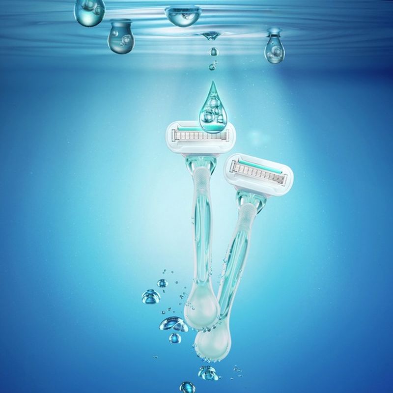 Venus Extra Smooth Sensitive Women's Disposable Razors - 2 Pack