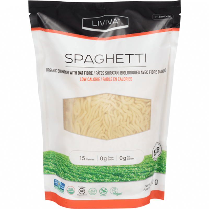 Liviva Shirataki Pasta, Spaghetti (14.11 oz) Instacart