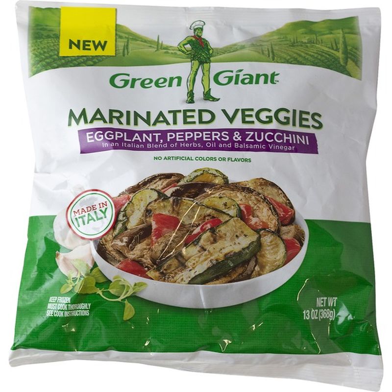 Green Giant Eggplant, Peppers & Zucchini Marinated Veggies (368 g) Instacart