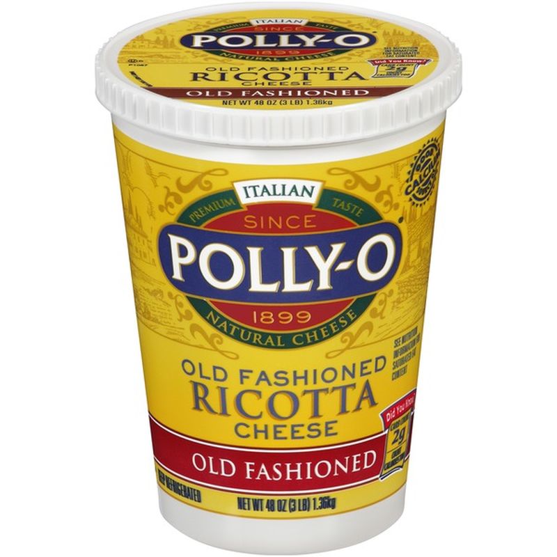 PollyO Old Fashioned Ricotta Cheese (48 oz) Instacart