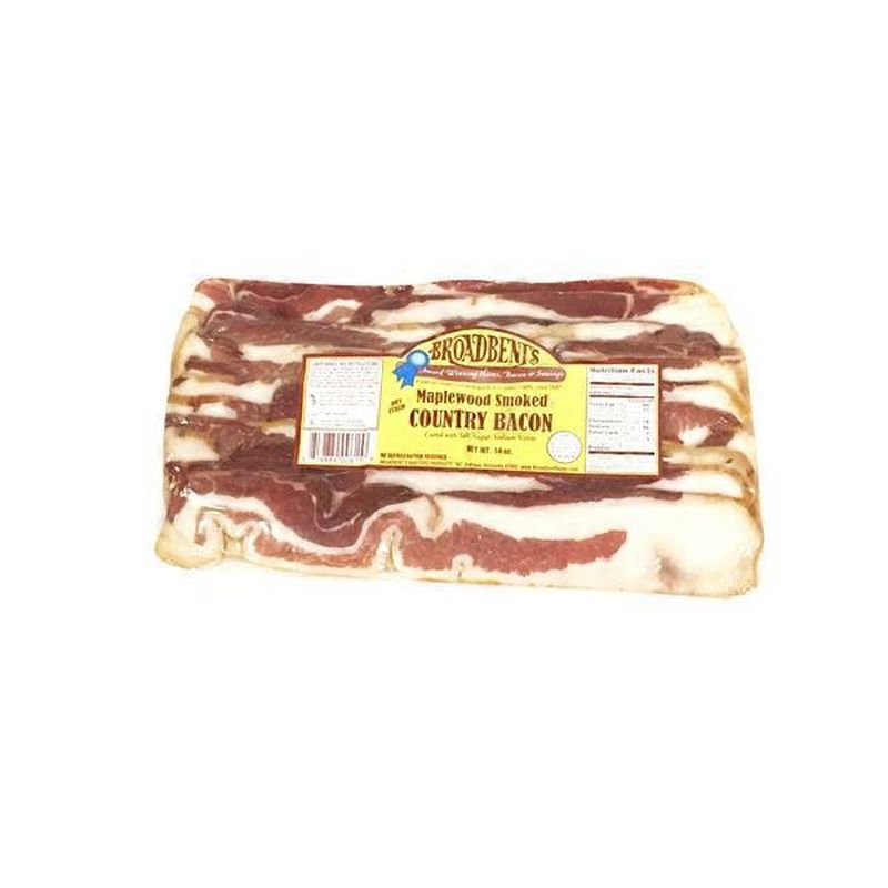 Broadbent's Maplewood Smoked Country Bacon (each) - Instacart