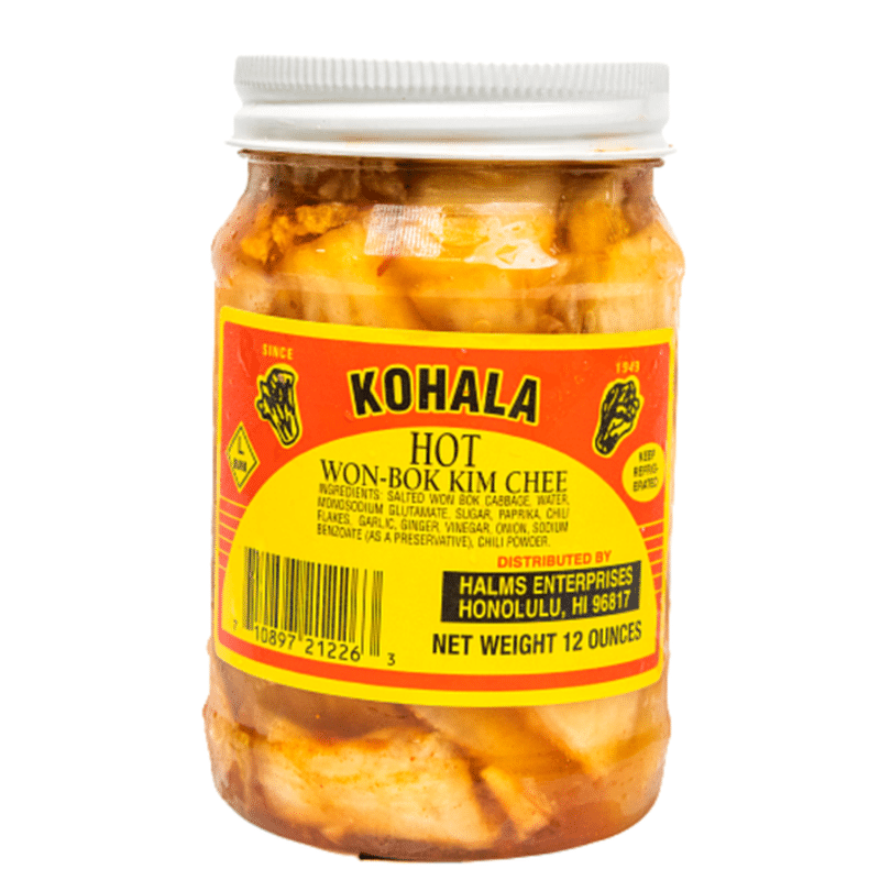 Kohala Hot Won-bok Kim Chee