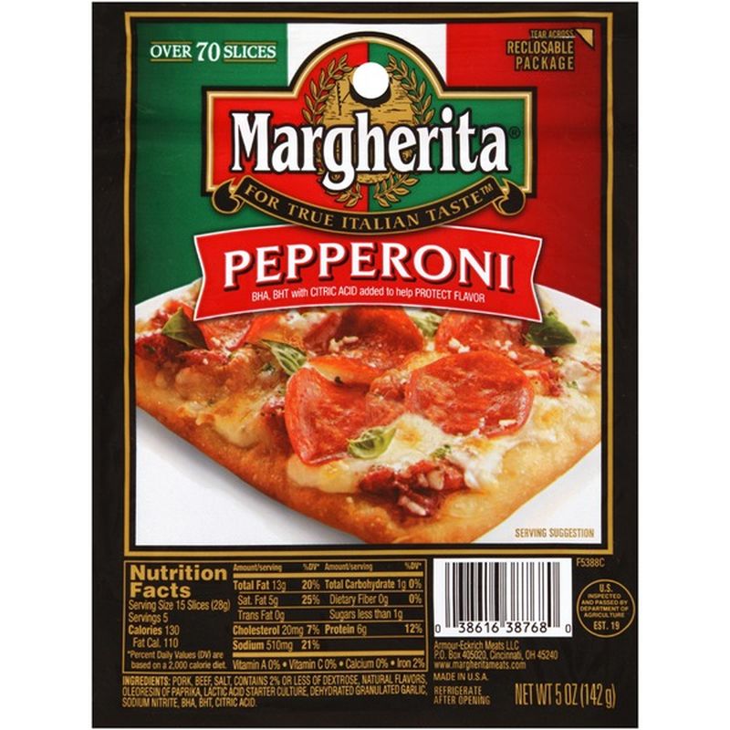 Margherita Pepperoni (5 oz) Instacart