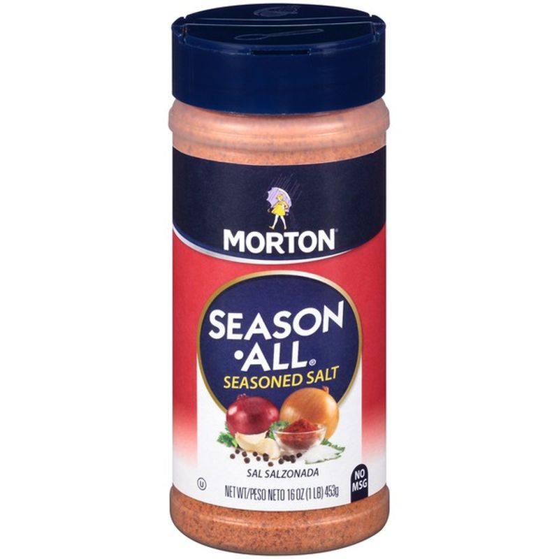 Morton Season All Seasoned Salt (16 ct) Instacart