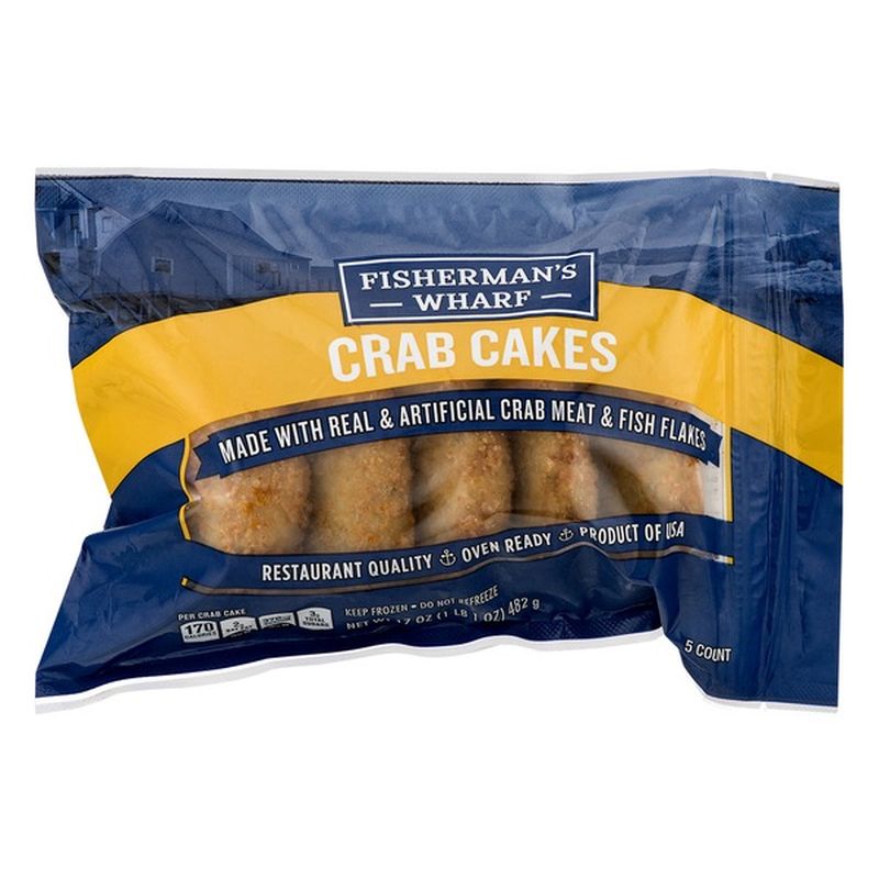 Fisherman's Wharf Crab Cakes 5 CT (17 oz) Instacart