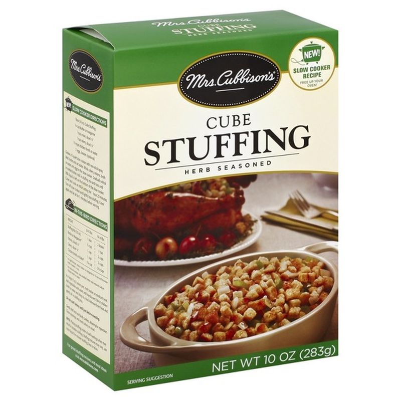 Mrs. Cubbison's Stuffing, Herb Seasoned, Cube (10 oz) - Instacart