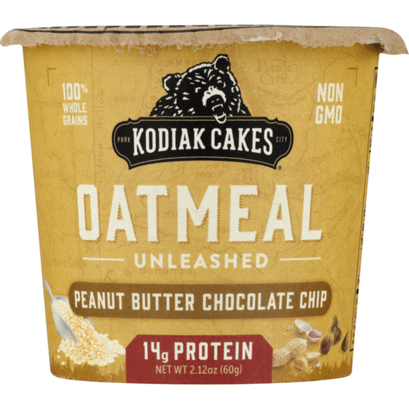 Kodiak Cakes Oatmeal Unleashed Peanut Butter Chocolate Chip (2.12 oz