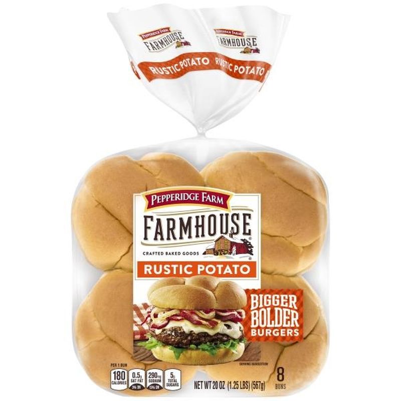 Pepperidge Farm® Rustic Potato Hamburger Buns (20 oz) from