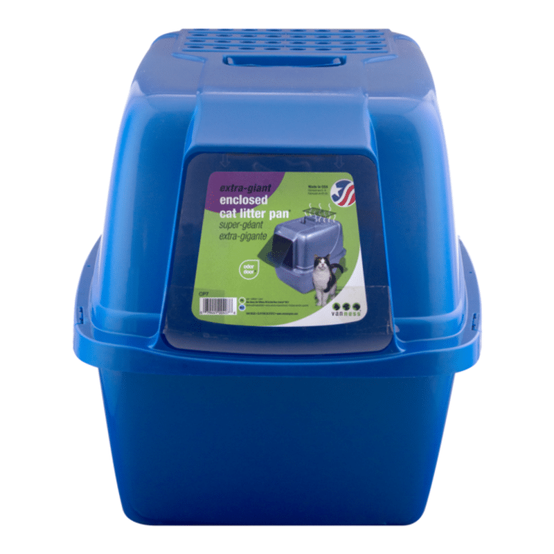 giant covered litter box