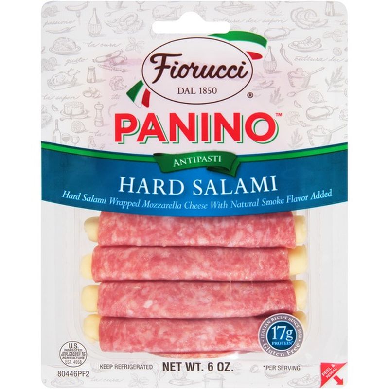 Fiorucci Antipasti Hard Salami (6 oz) - Instacart