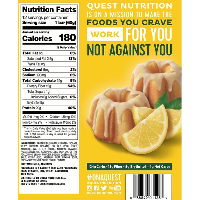 lemon quest bars