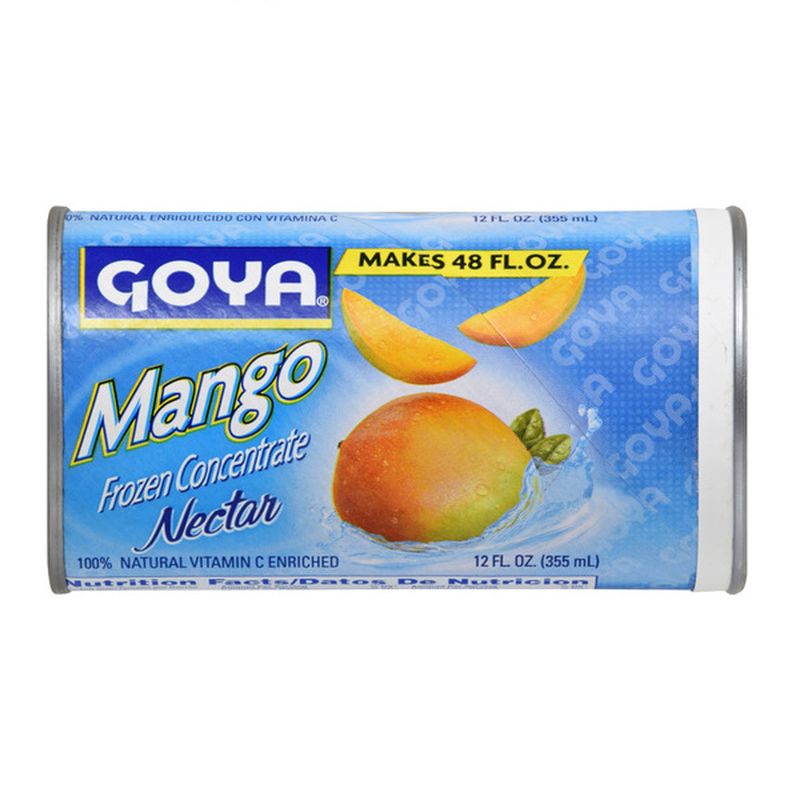 Goya Mango Nectar Concentrate, Frozen (12 fl oz) Delivery or Pickup