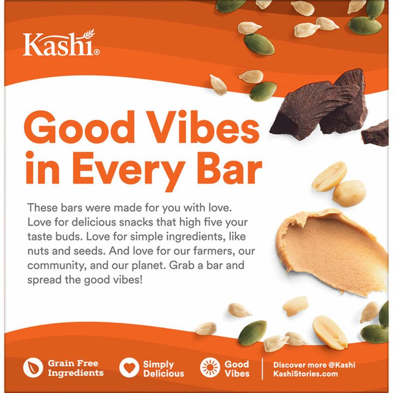 Kellogg's Kashi Chewy Granola Bars, Protein and Fiber Bars, Gluten Free