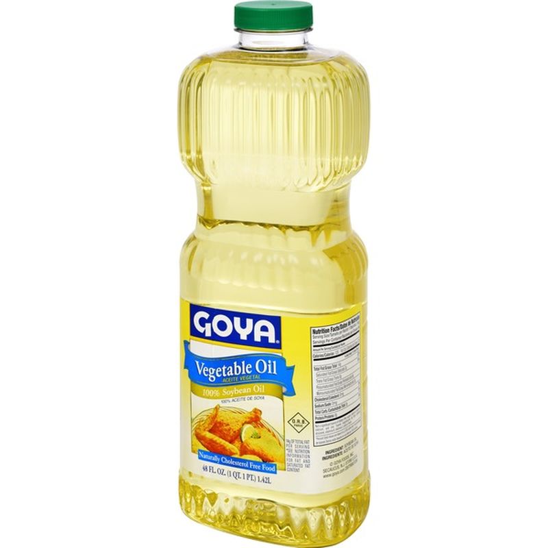 Goya 100 Pure Vegetable Soybean Oil (48 fl oz) from Giant Food Instacart