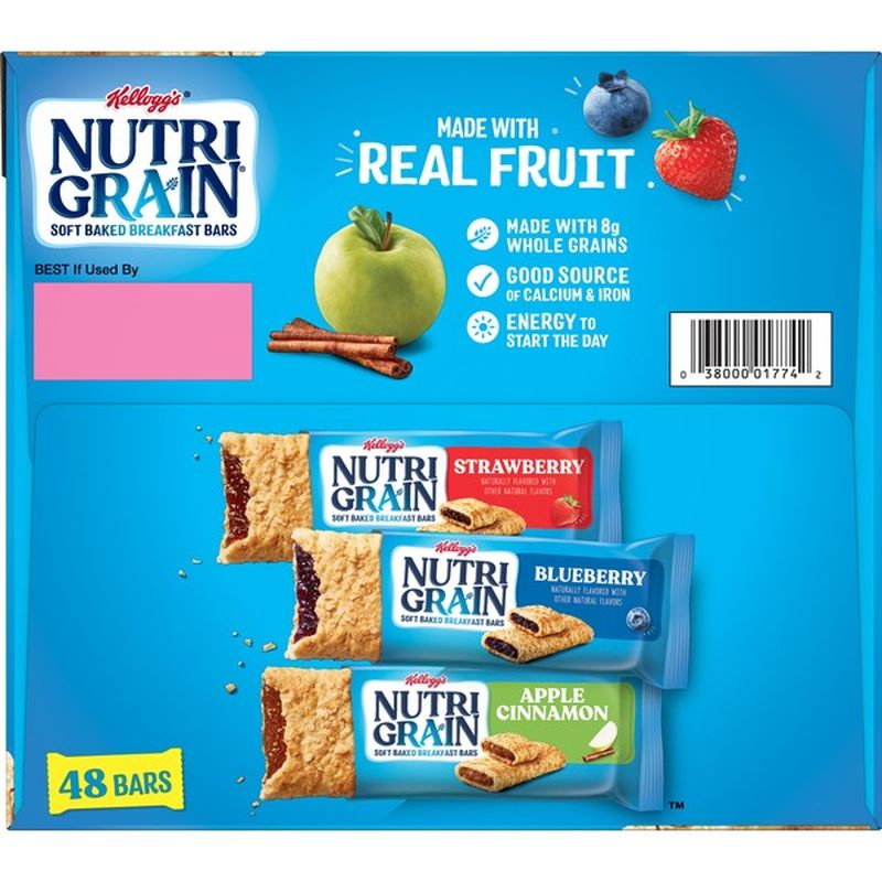 kellogg's nutri grain bakes chocolate