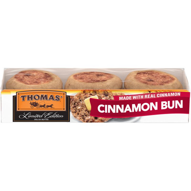 Thomas’ Cinnamon Bun English Muffins (13 oz) Instacart