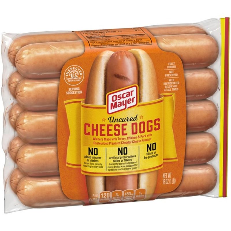 Oscar Mayer Cheese Dogs (10 ct) from Kroger - Instacart