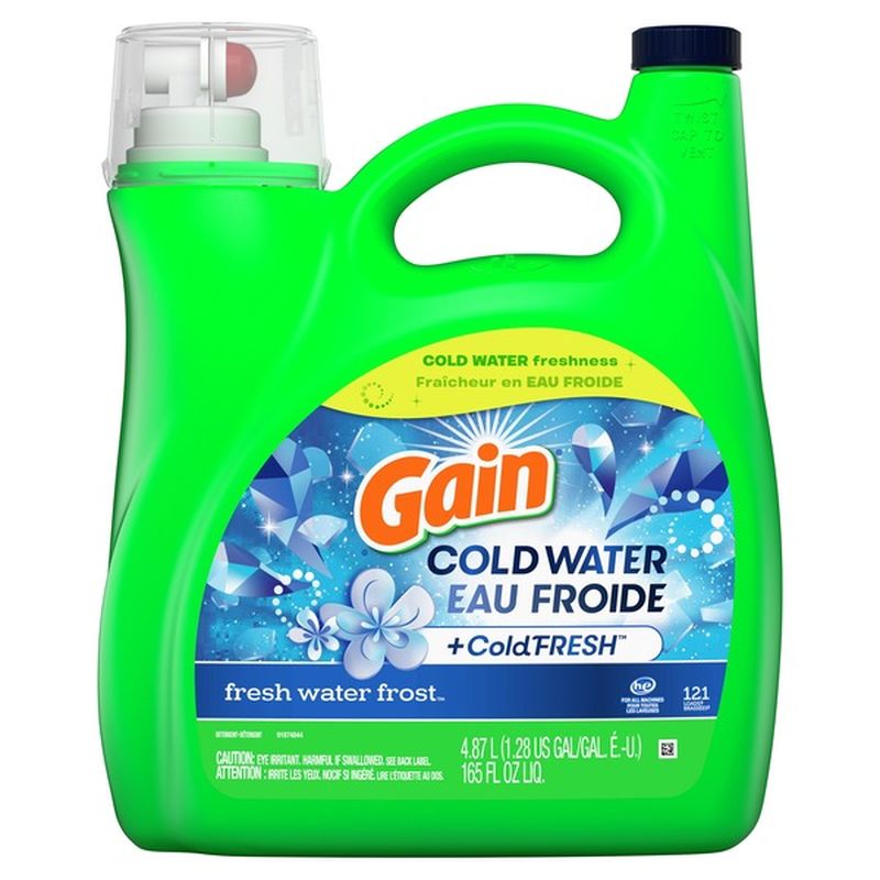 Gain Cold Water Liquid Detergent 121 Wash Loads (each) Instacart