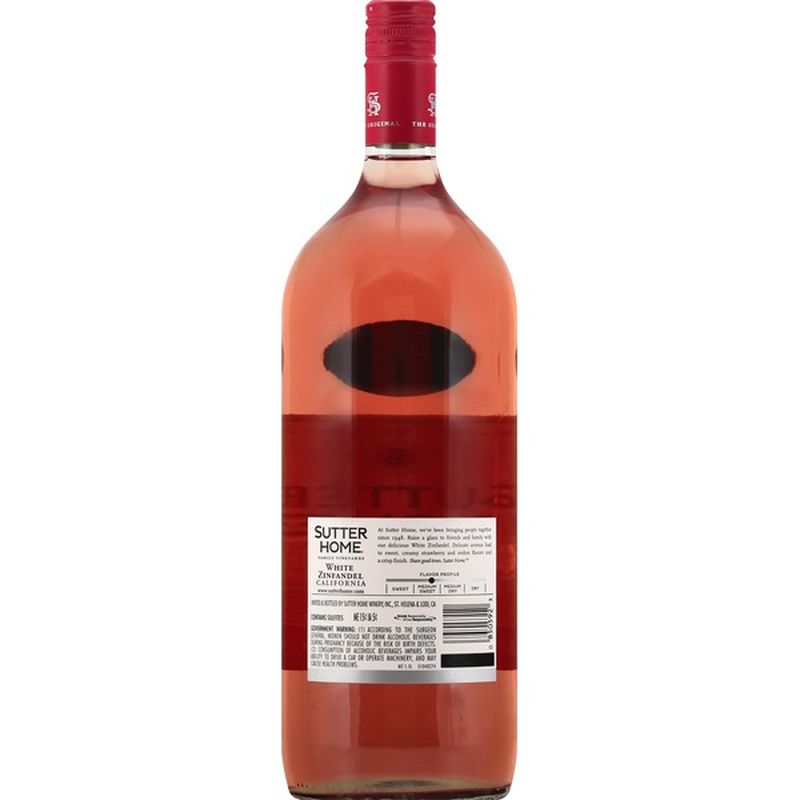 Sutter Home White Zinfandel, California