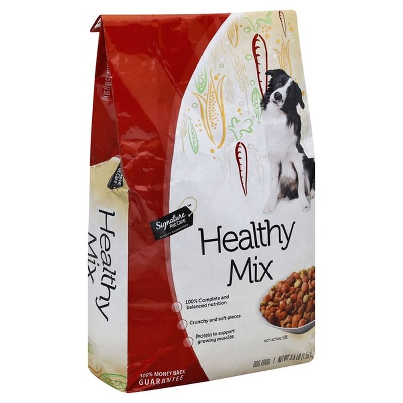 Signature Pet Care Healthy Mix Dog Food Bag (3.5 lb) from Safeway ...