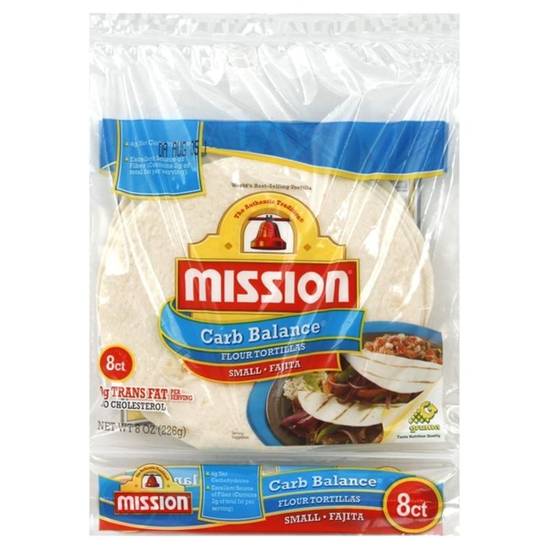 Mission Carb Balance Fajita Flour Tortillas (8 oz) from Kroger Instacart
