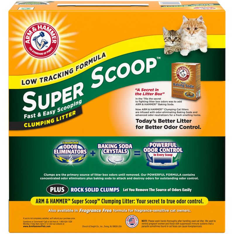 Arm & Hammer Super Scoop Clumping Cat Litter (14 lb) Delivery or Pickup