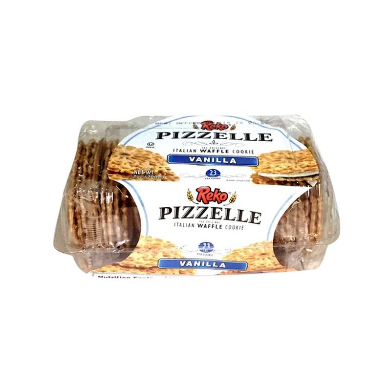 Reko Pizzelle Italian Waffle Cookie Vanilla (7 oz) Delivery or Pickup
