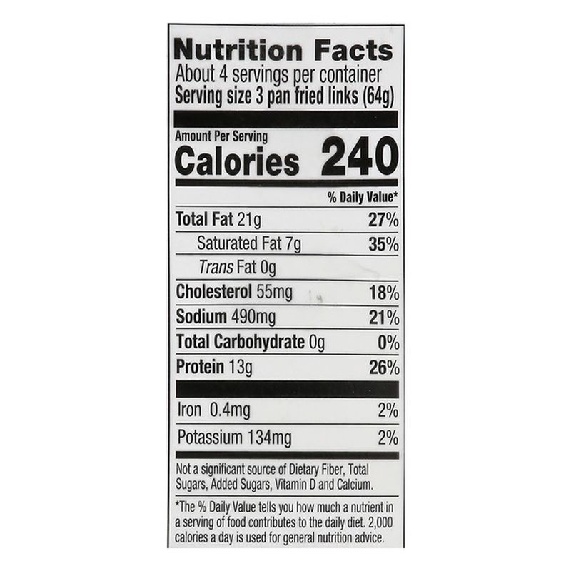 Jones Dairy Farm Sausages, All Natural, Little Pork (12 oz) Instacart