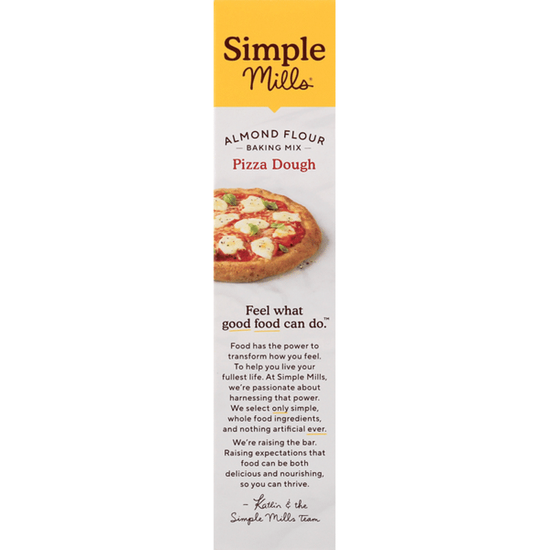 Simple Mills Pizza Dough Almond Flour Mix (9.8 oz) from Dean's Natural